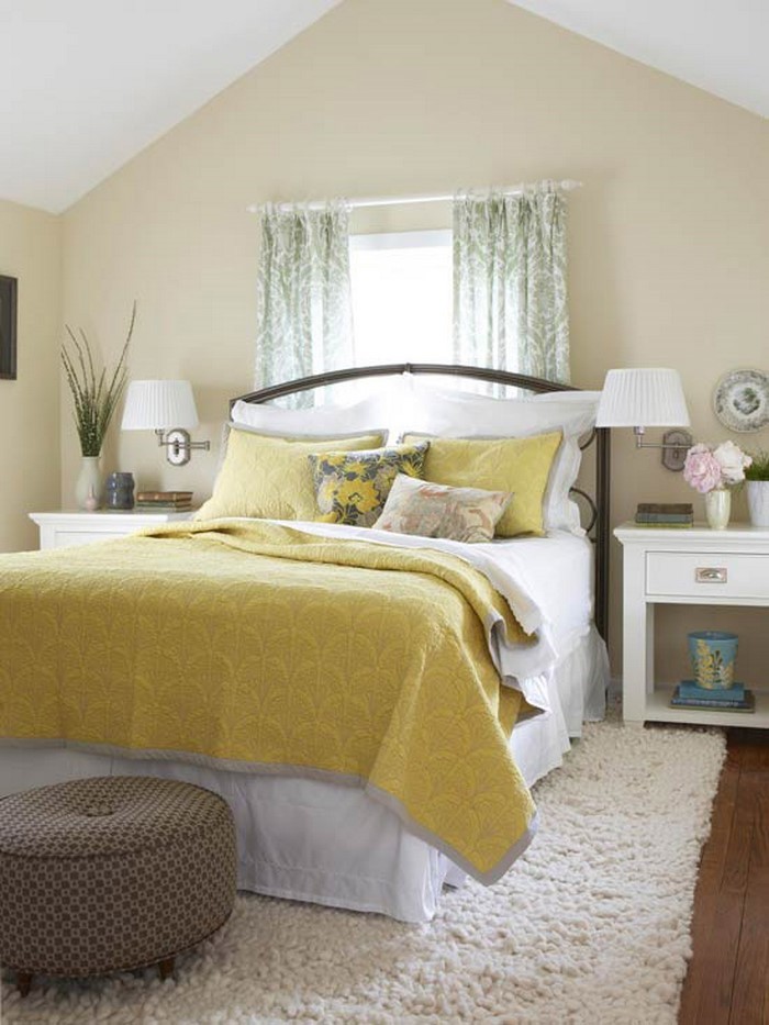 Schlafzimmer-farblich-gestalten-mit-Gelb-Ein-kreatives-Design