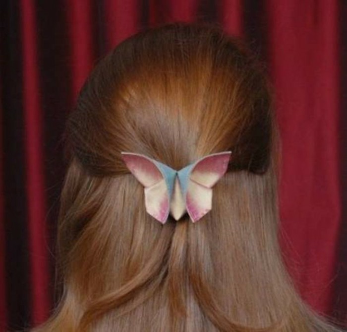 Schmetterlinge-zum-basteln-für-das-Haar