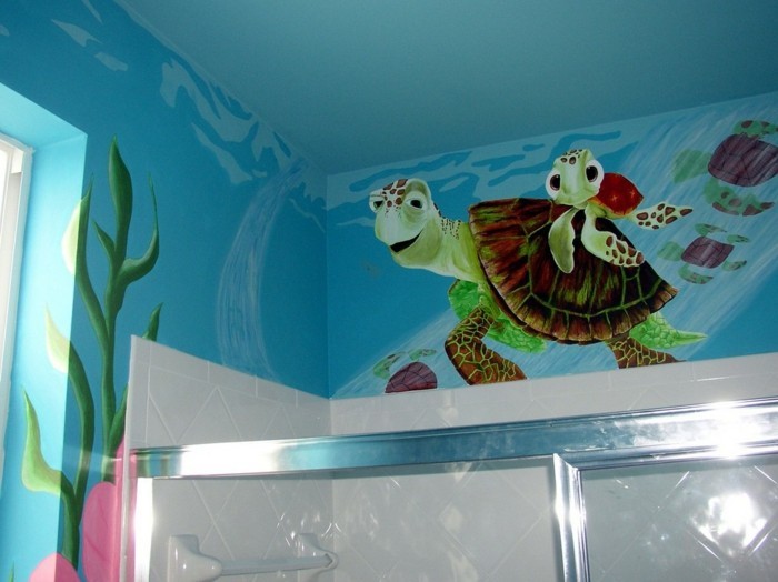 Wandtattoo-Fische-aus-Findet-Nemo-die-Wasserschildkröten