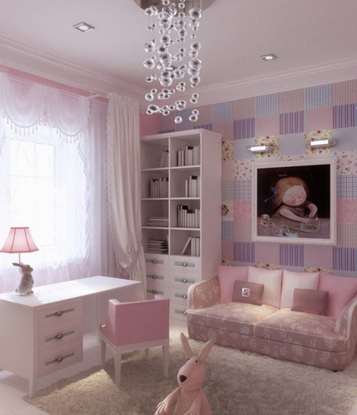 Wohnzimmer-Ideen-mit-Rosa-Eine-auffällige-Atmosphäre