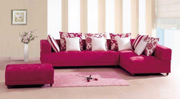 Wohnzimmer-Ideen-mit-Rosa-Eine-außergewöhnliche-Dekoration