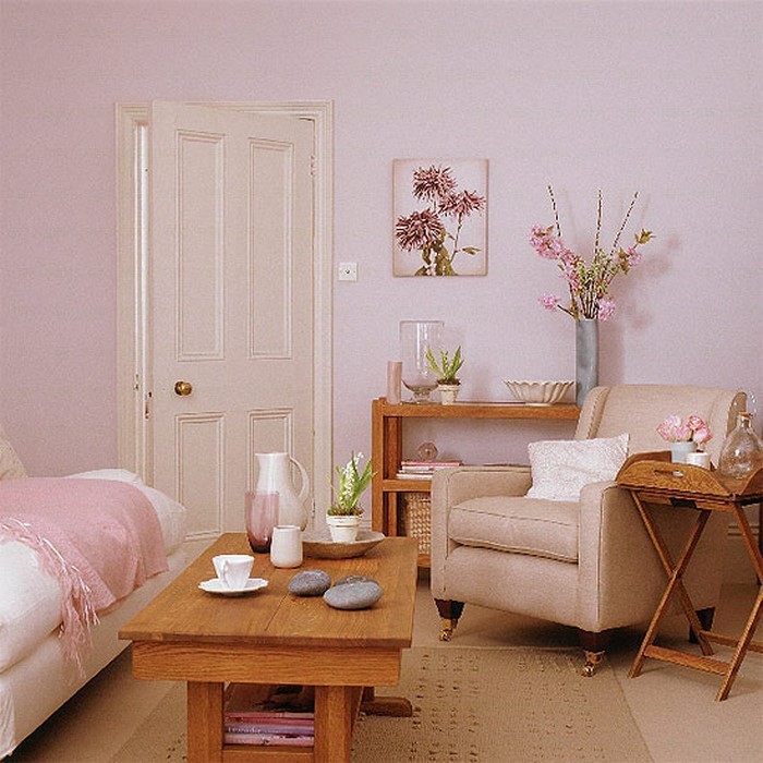 Wohnzimmer-Ideen-mit-Rosa-Eine-kreative-Atmosphäre