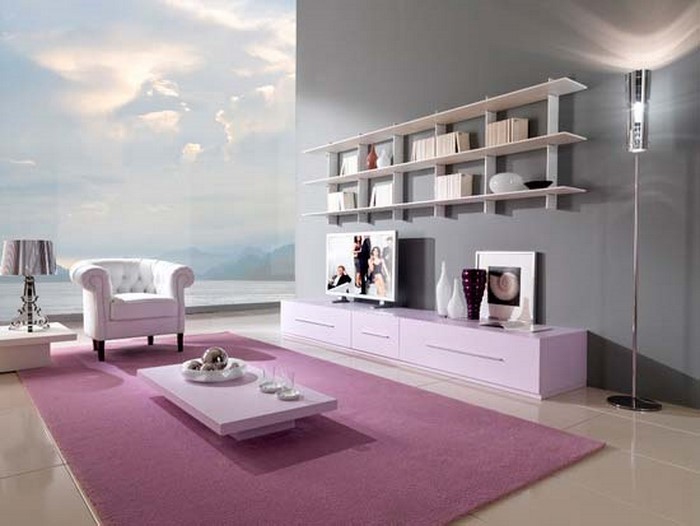 Wohnzimmer-Ideen-mit-Rosa-Eine-kreative-Ausstattung