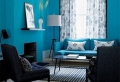 Wohnzimmer farblich gestalten: 71 Wohnideen mit der Farbe Blau
