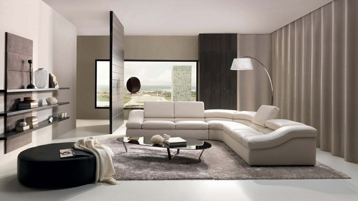 Wohnzimmereinrichtung-in-Weiß-Ein-modernes-Design