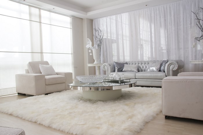 Wohnzimmereinrichtung-in-Weiß-Eine-coole-Ausstattung