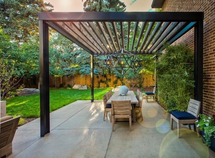 Moderne Pergola über 70 Modelle zum Erstaunen