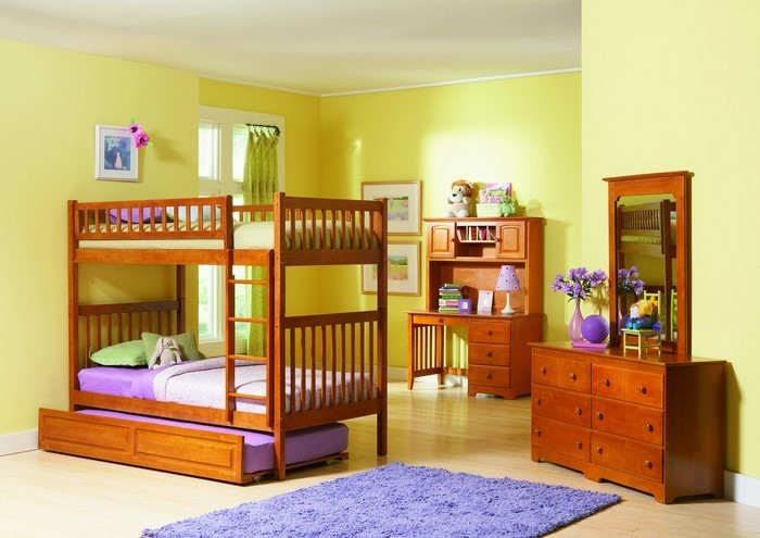 Kinderzimmer-farblich-gestalten-mit-Braun-Eine-auffällige-Gestaltung