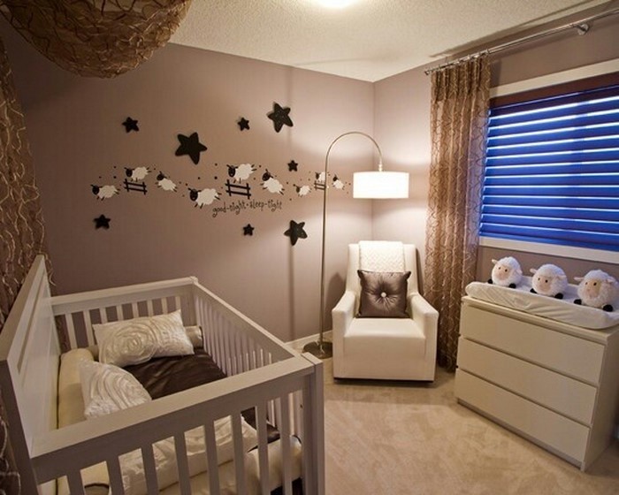 Kinderzimmer-farblich-gestalten-mit-Braun-Eine-coole-Еinrichtung