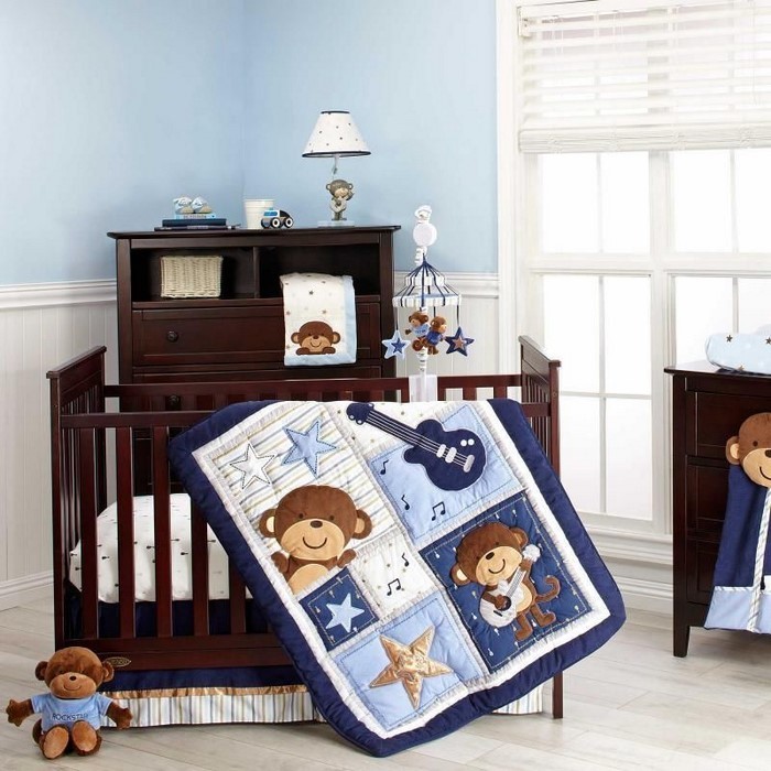 Kinderzimmer-farblich-gestalten-mit-Braun-Eine-tolle-Еinrichtung