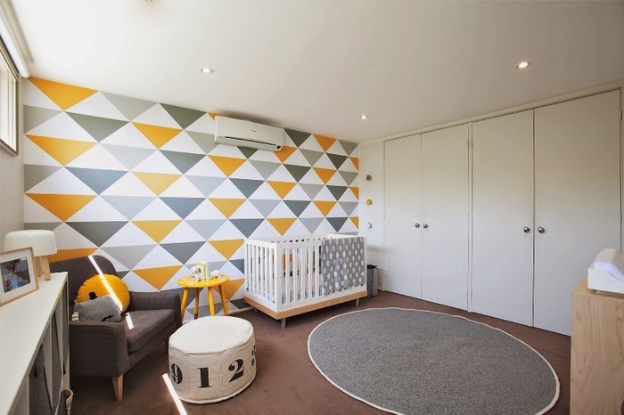 Kinderzimmer-gelb-Ein-wunderschönes-Design