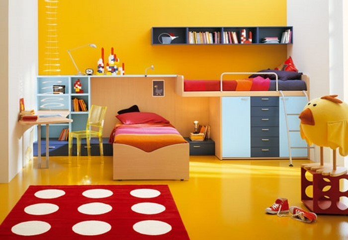 Kinderzimmer-gelb-Eine-außergewöhnliche-Entscheidung (Copy)