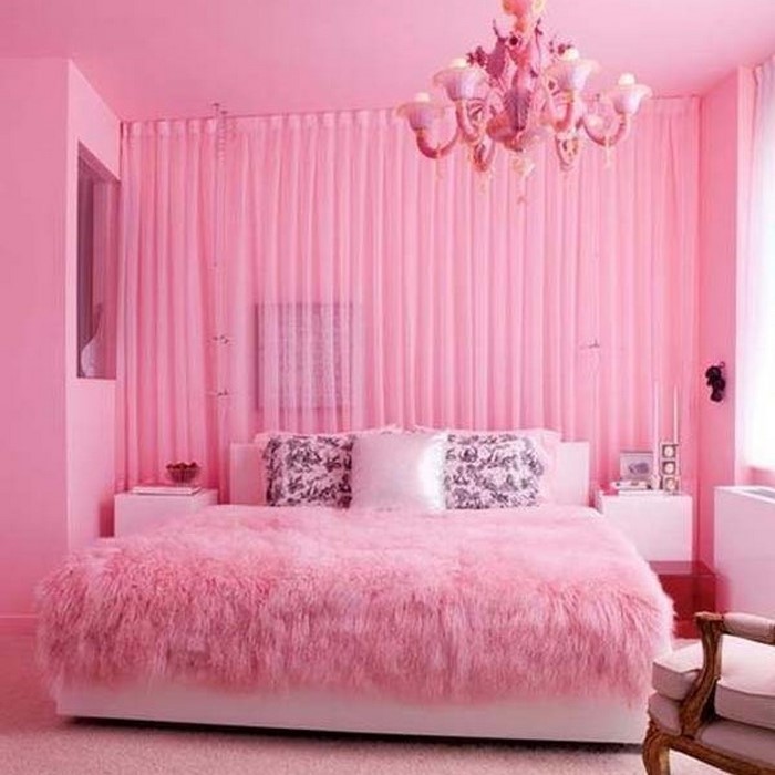 Schlafzimmer-farblich-gestalten-mit-Rosa-Ein-außergewöhnliches-Interieur