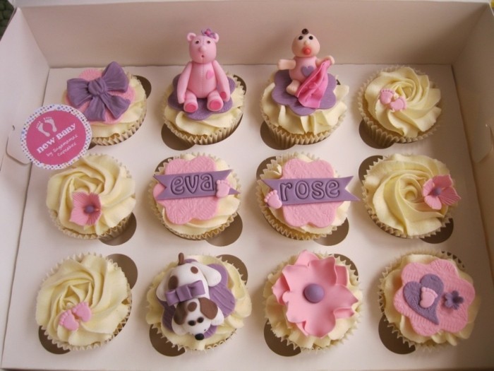 muffins-dekorieren-baby-geburtstag-in-rosa