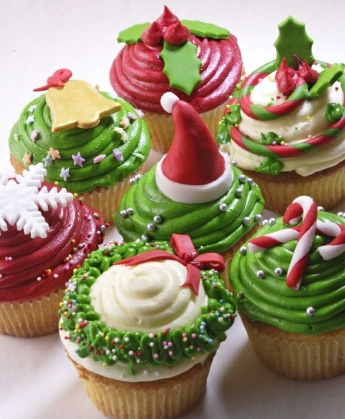muffins-dekorieren-susigkeiten-zu-weihnachten