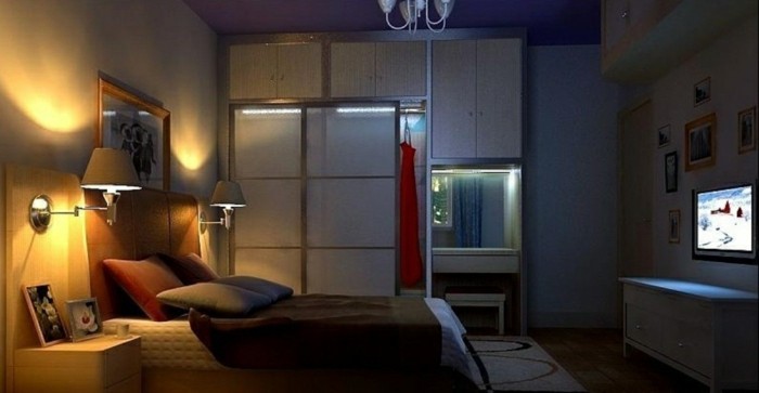 3d-interieur-modernstes-schlafzimmer-licht-an-der-spiegel-spiegellicht-spiegelmitminiledlicht