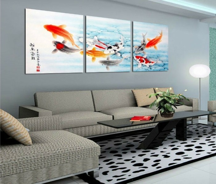 chinesischer-stil-leinwand-xxl-luxus-wohnzimmer-teppich-tier-motive