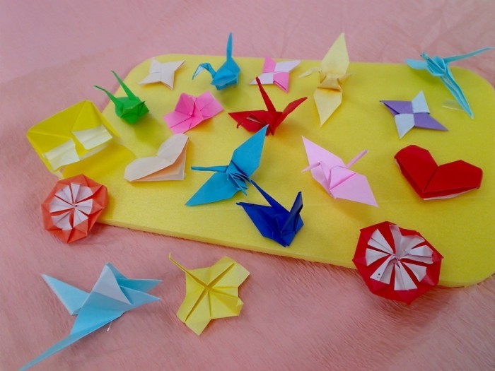 origami-papier-origami-kranich-kranich-falten-origami-figuren-origami-faltenanleitungen