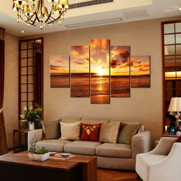 sonnenaufgang-fotoleinwand-leinwandbildxxl-oranges-wohnzimmer-holz-luxus