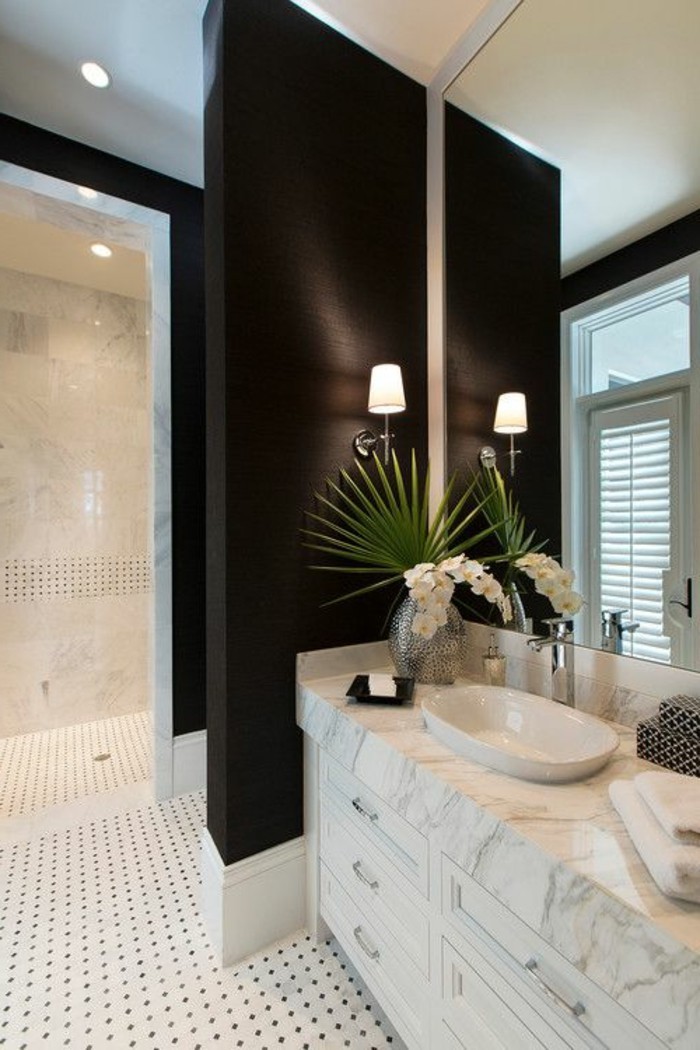 8-badezimmer-deko-moderne-bader-badezimmer-in-schwarz-und-weis-blumen