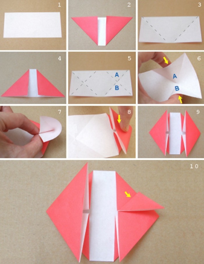origami-herz-rosaorigamiherz-falttechnik-papier-origami-faltanleitung