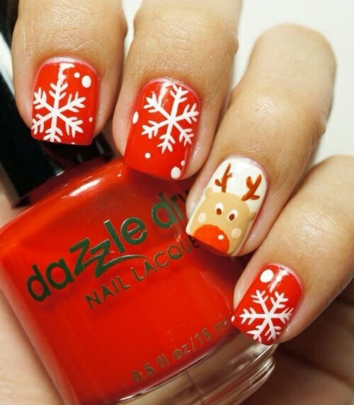 Nageldesign Ideen Fur Weihnachten Und Silvester