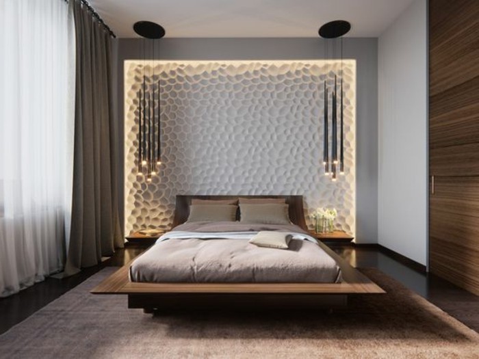 zimmer-dekorieren-schlafzimmer-wandpaneel-mit-beleuchtung-bett