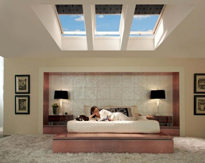 modernes Schlafzimmer Wohntipps Sonnenschutz