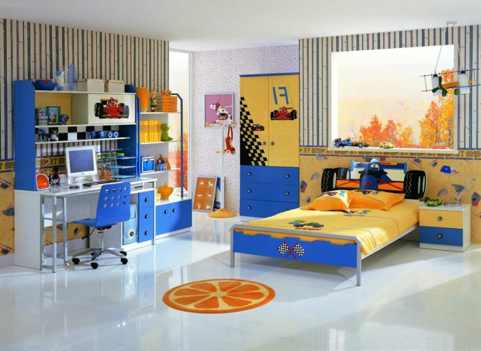 Kreatives Design für das Jungenzimmer