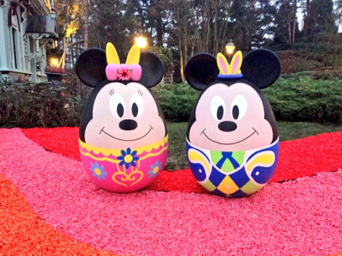 Eier lustig in Disneyland- wie Mini und Miki Maus zu Ostern