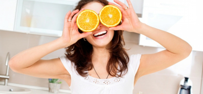 was bedeuten braune augen orangen anstelle von augen obst und gemüse ausgewogene ernährung