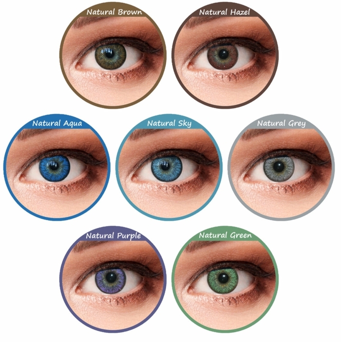 tolle augenfarben kontaktlinsen ideen oder natürliche augenfarbe blau grau grün gelb alle farben