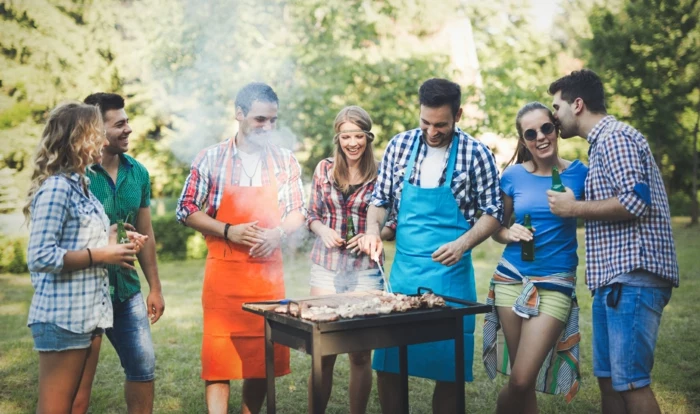 grillpary mit den besten freunden, garten, urlaub, grill