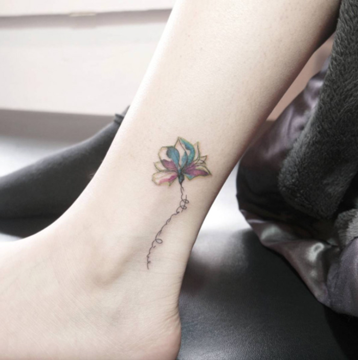 Bein frau banknatisi: tattoo Tattoo Frauen