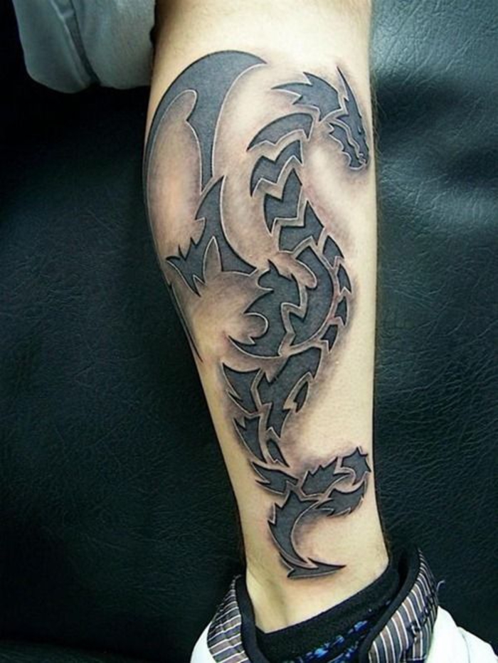 Tattoo bedeutung drachen Drachen Tattoo,