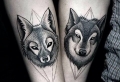 45 Wolf Tattoo Ideen