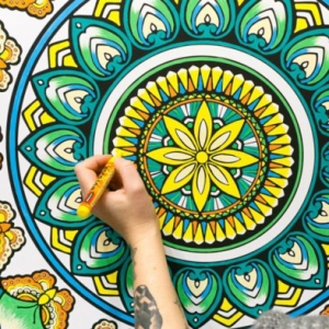 Mandala malen - ausführliche Anleitungen und zahlreiche Techniken