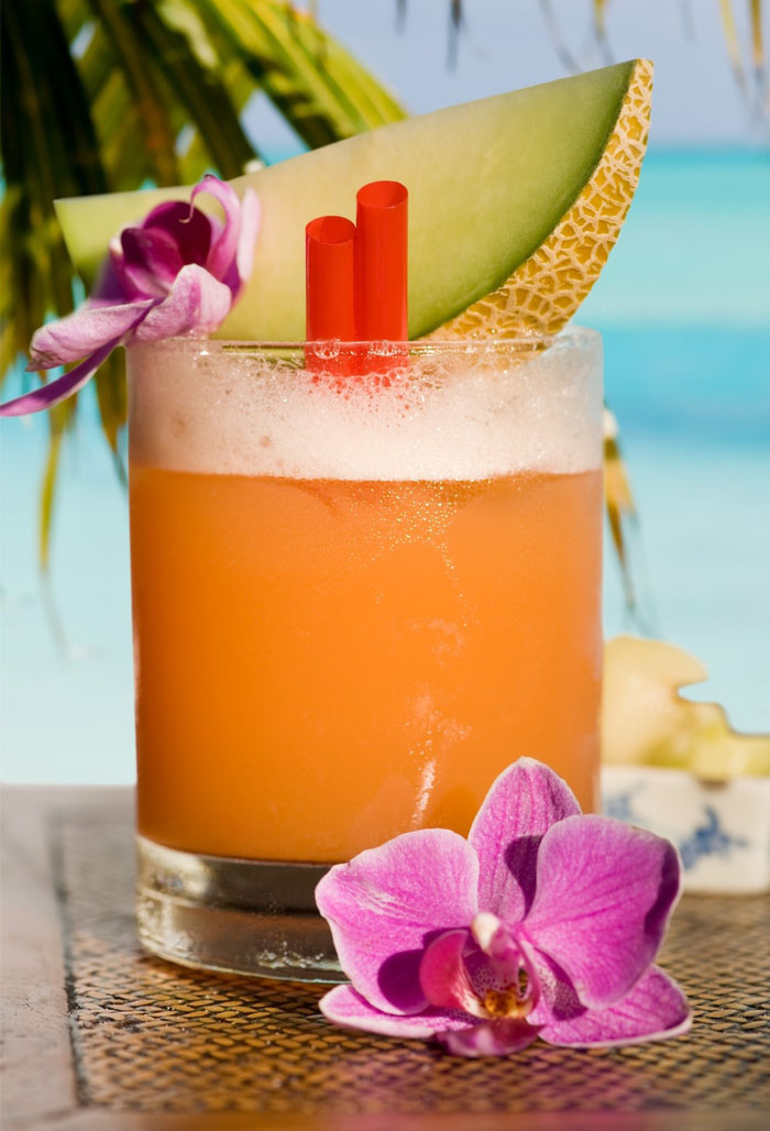 Cocktails selber machen, Rezept mit Zuckermelone, coole Ideen für Sommergetränke