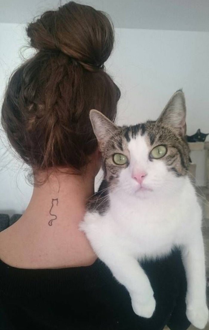 1001 + Ideen zum Thema Katzen Tattoo, aus denen Sie eine Inspiration