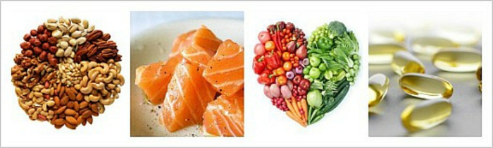 Vitamin A und C gegen Haarausfall, Lachs, Lachsfisch, rote Gemüse, grüne Gemüse, grüne Obst, Vitamin C Kapseln