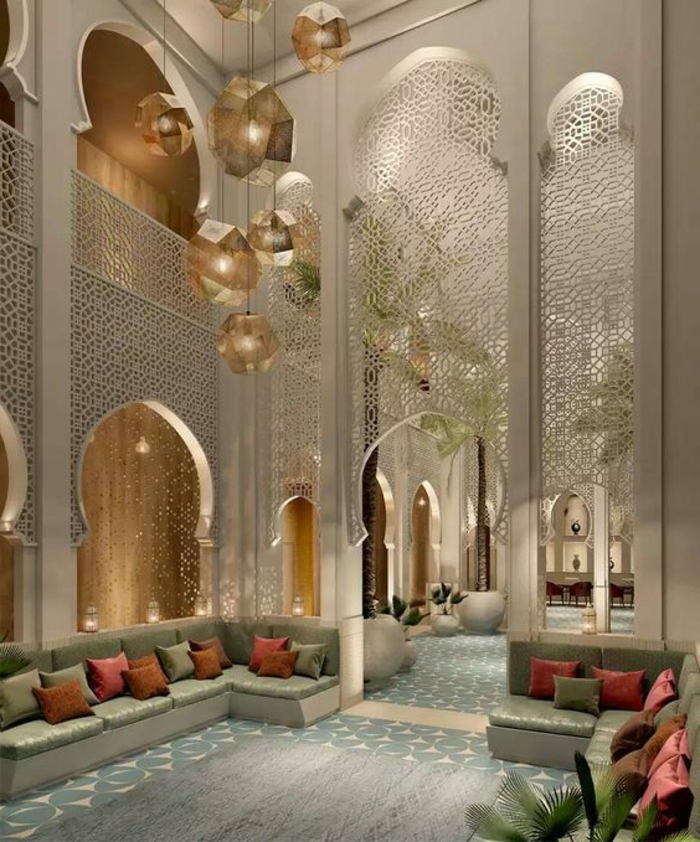 orientalische dekoration großzügig und exotisch luxuriös reich reichtum luxus schönheit mystik und authentizität