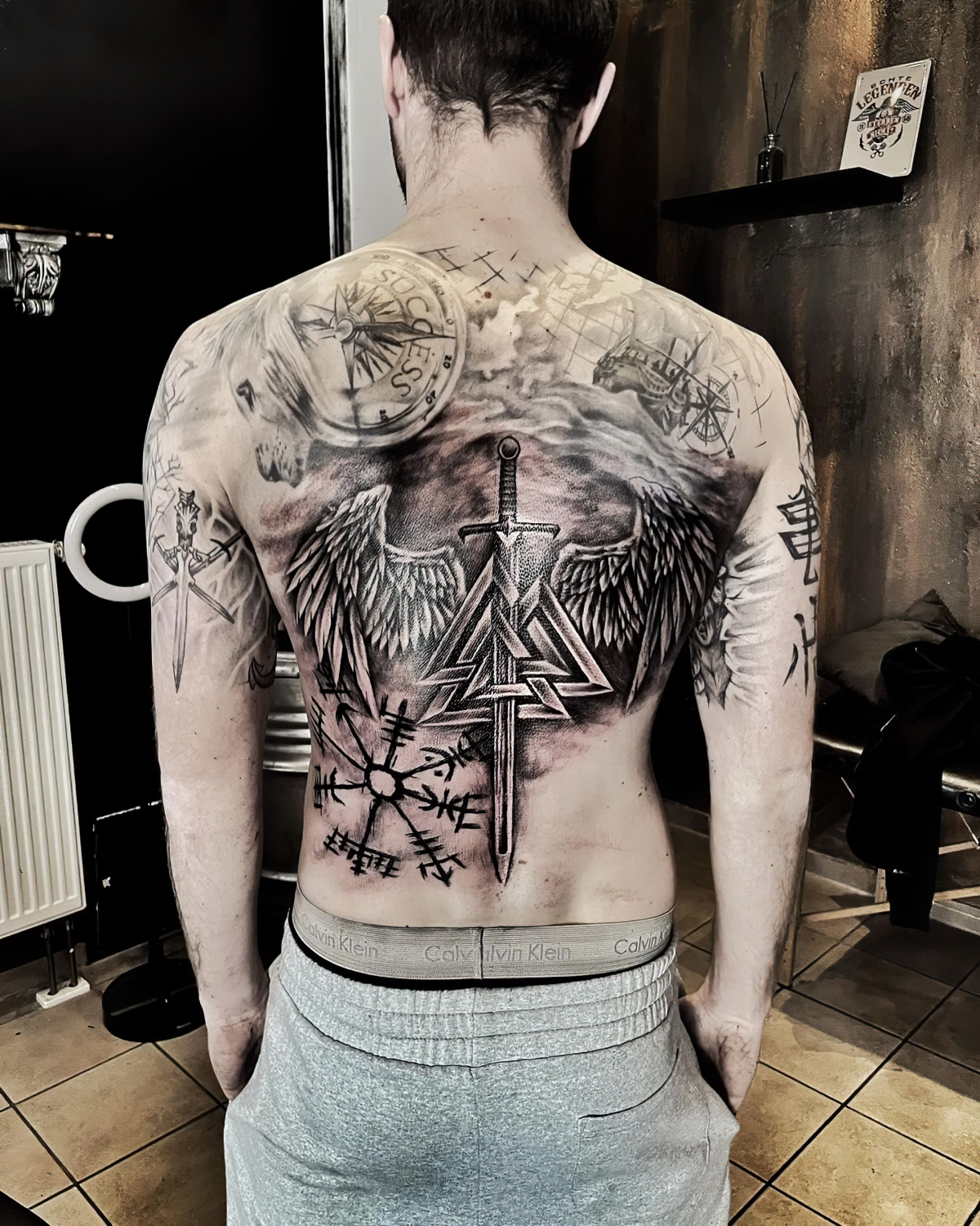 groesse wikinger tattoos vorlagen und ideen bavarian ink the original