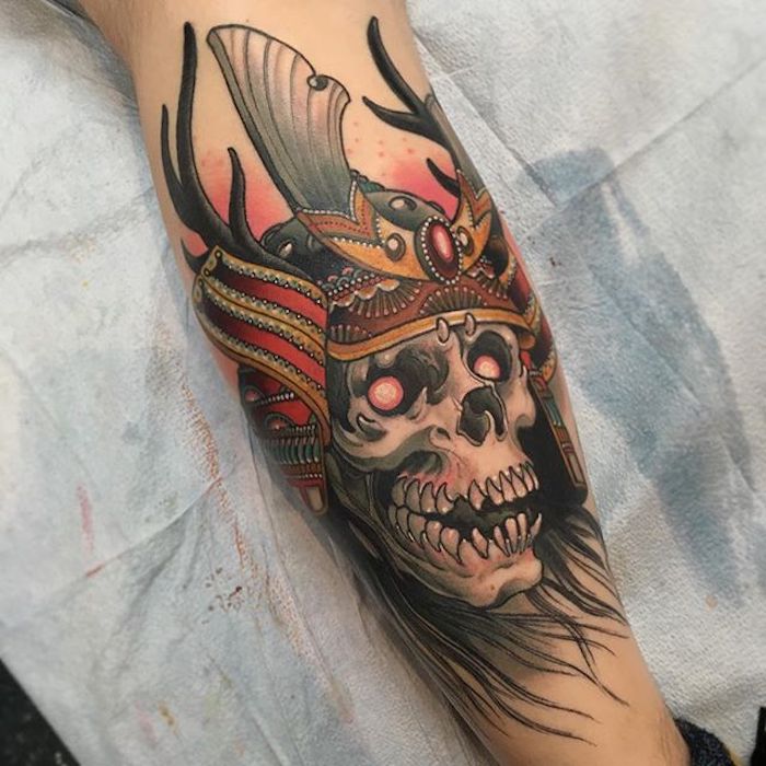 1001 Coole Und Effektvolle Samurai Tattoo Ideen