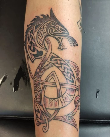 red.s ink wolf weltschlange