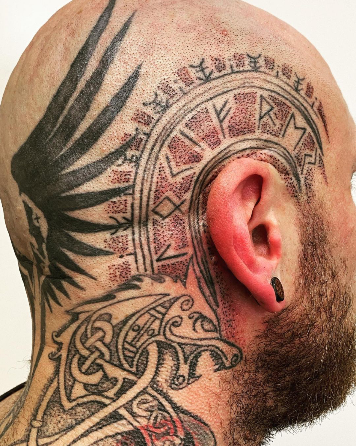 viking tattoos auf kopf trigonom