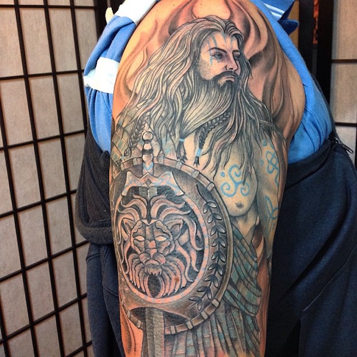 1001 Coole Und Realistische Viking Tattoos Zum Inspirieren