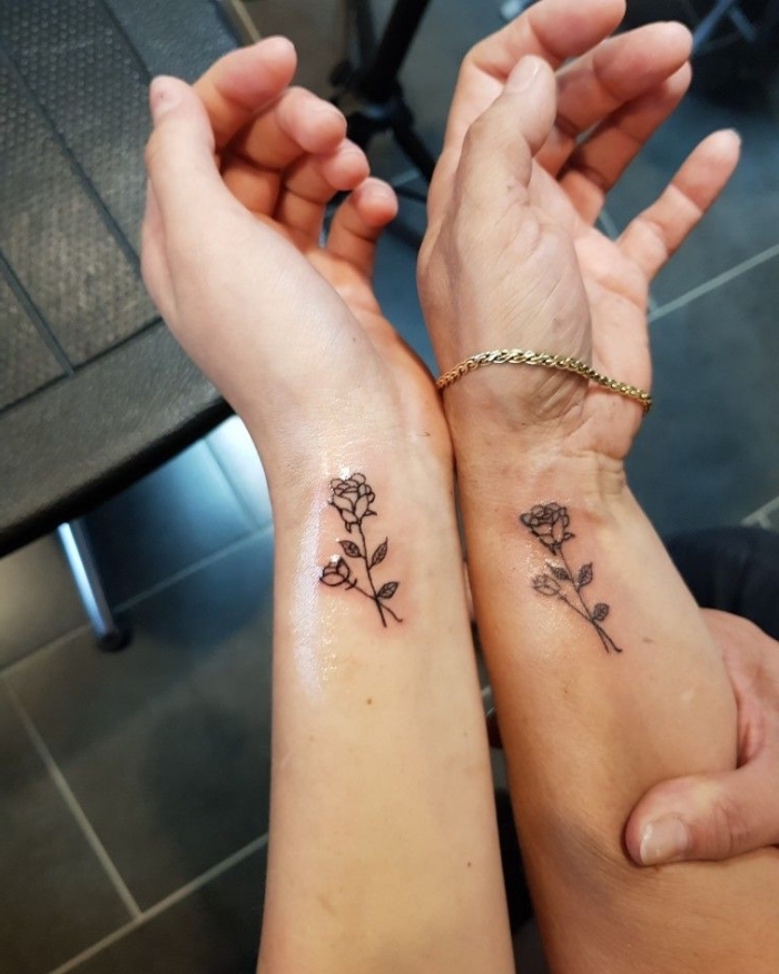 Freundschafts tattoos mann und frau