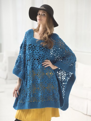 Poncho stricken – 60 wunderbare Modelle zur Inspiration