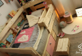 Kinderbett aus Paletten selber bauen – Palettenmöbel Ideen