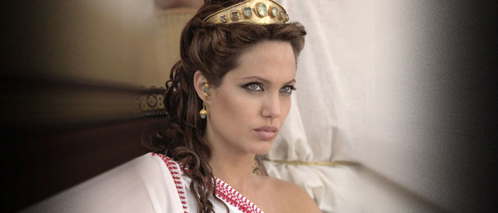 kostüm ägypten die bezaubernde angelina jolie spielt die rolle von cleopatra